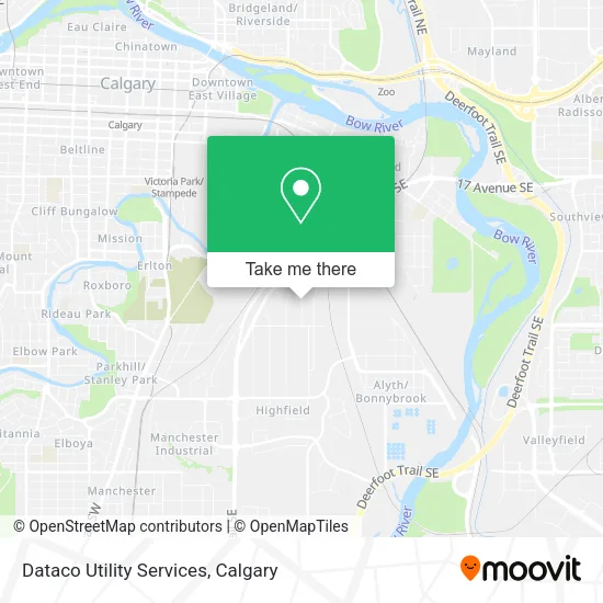Dataco Utility Services map