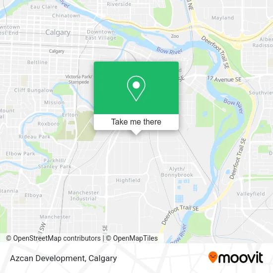 Azcan Development map