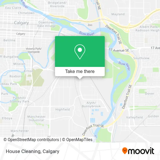House Cleaning map