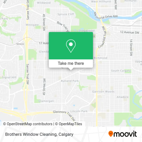 Brothers Window Cleaning map