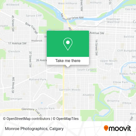 Monroe Photographics map