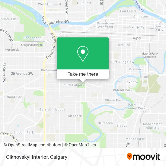 Olkhovskyi Interior map