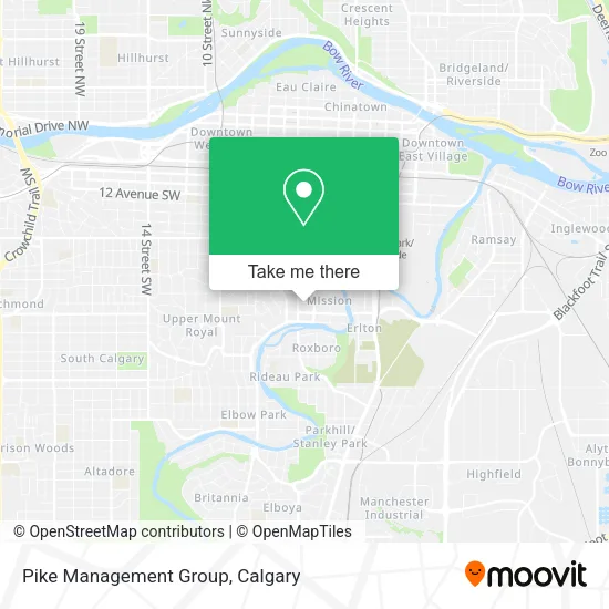 Pike Management Group map