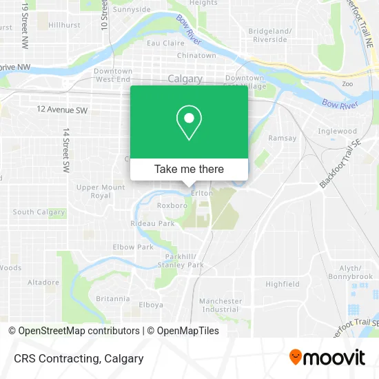 CRS Contracting map