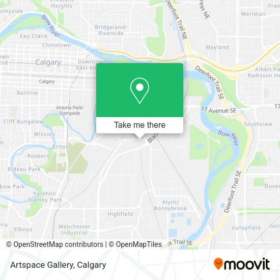 Artspace Gallery map