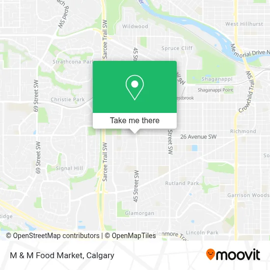 M & M Food Market map