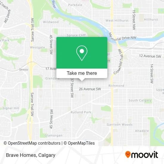 Brave Homes map