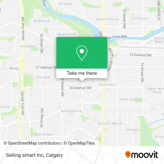 Selling smart Inc map