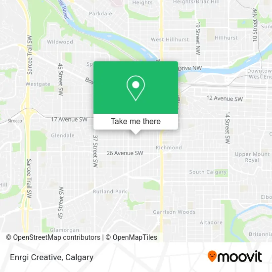 Enrgi Creative map
