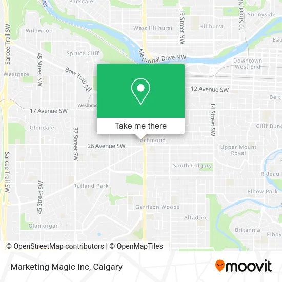 Marketing Magic Inc map