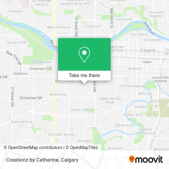 Creationz by Catherine map