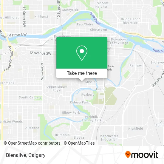 Bienalive map