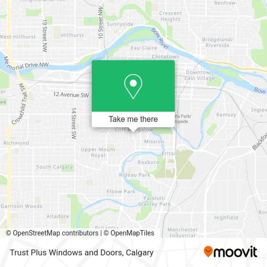 Trust Plus Windows and Doors map