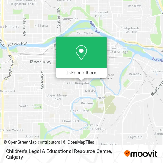 Children's Legal & Educational Resource Centre map