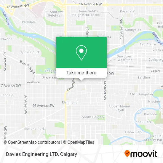 Davies Engineering LTD map