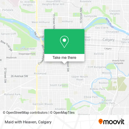 Maid with Heaven map