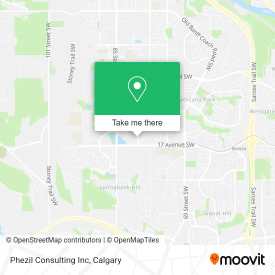 Phezil Consulting Inc map