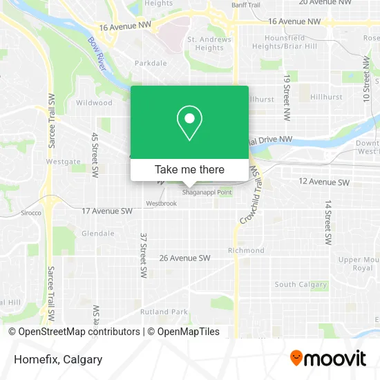 Homefix map