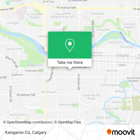 Kangaroo.Co map