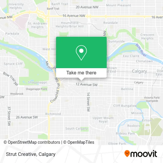 Strut Creative map