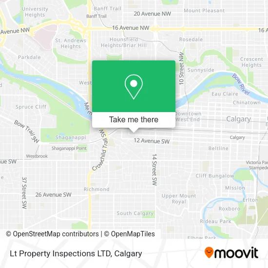 Lt Property Inspections LTD map