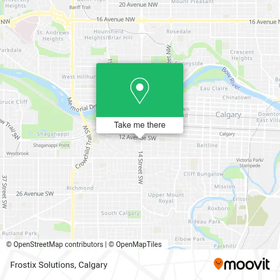 Frostix Solutions map