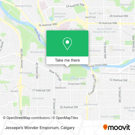 Jessepe's Wonder Emporium map