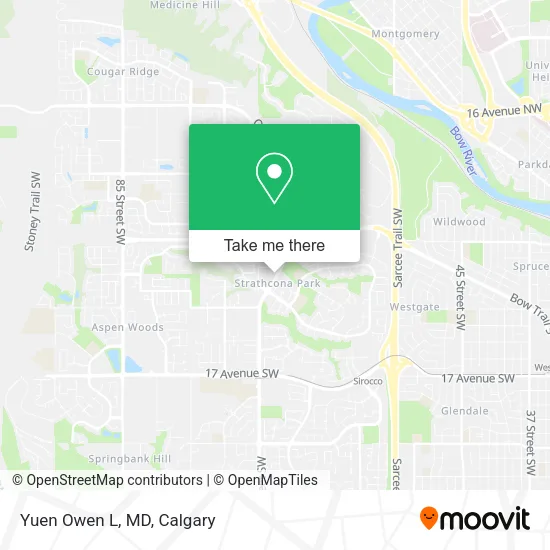 Yuen Owen L, MD map