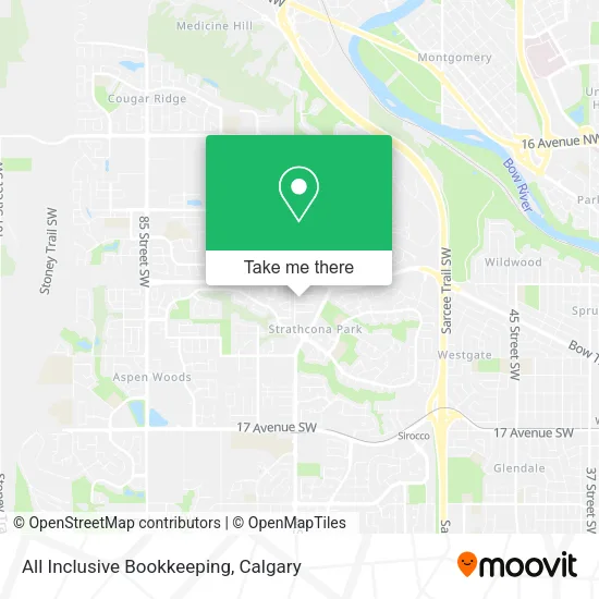 All Inclusive Bookkeeping map