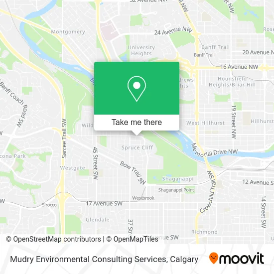 Mudry Environmental Consulting Services map