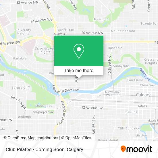 Club Pilates - Coming Soon map