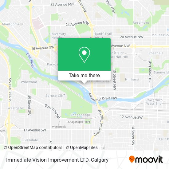 Immediate Vision Improvement LTD map