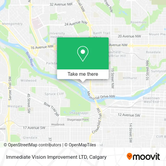 Immediate Vision Improvement LTD map