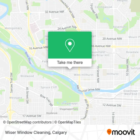 Wiser Window Cleaning map