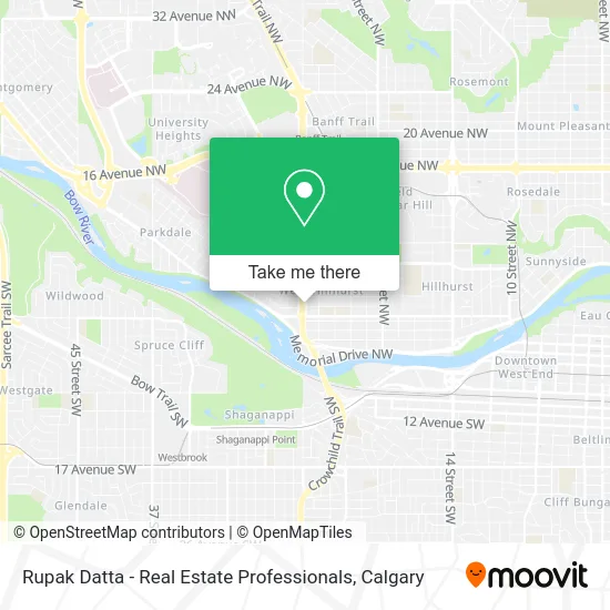 Rupak Datta - Real Estate Professionals map