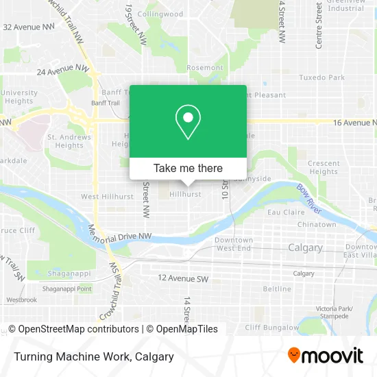 Turning Machine Work map