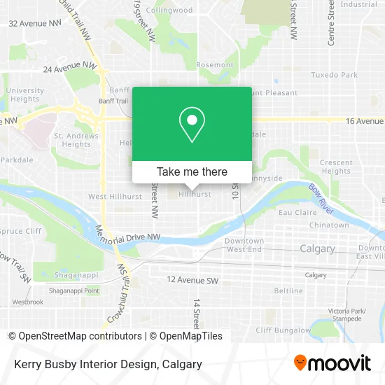 Kerry Busby Interior Design map