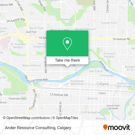 Ander Resource Consulting map