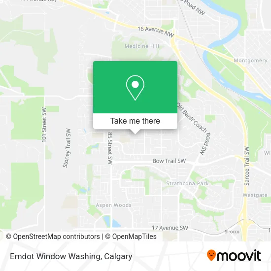 Emdot Window Washing map