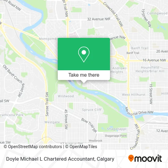 Doyle Michael L Chartered Accountant map
