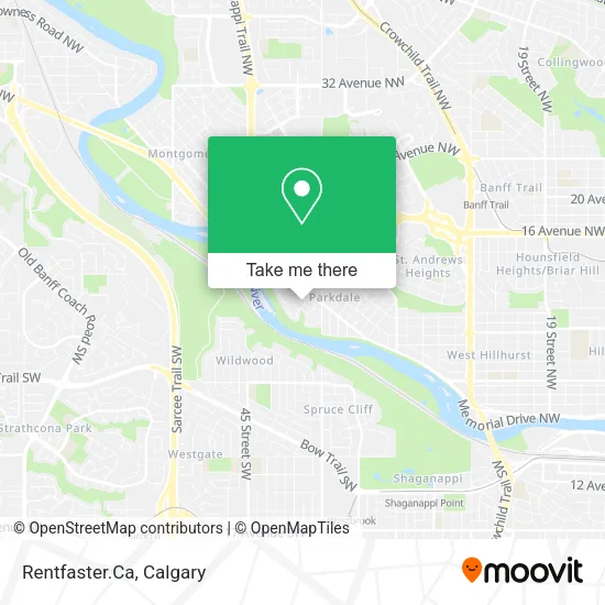 Rentfaster.Ca map