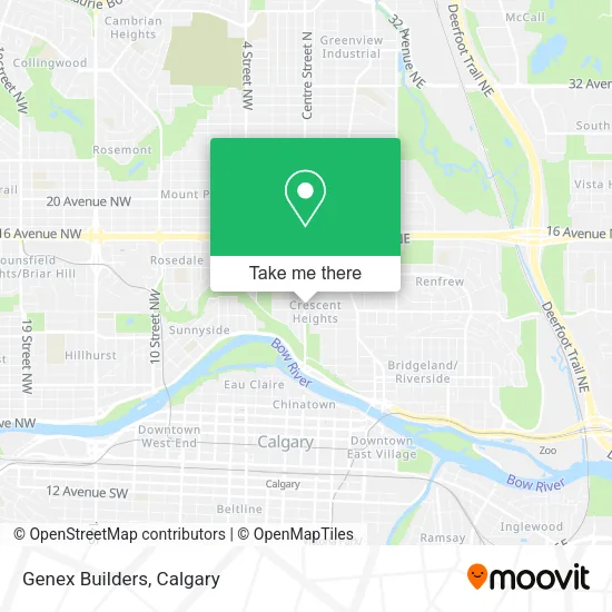 Genex Builders map