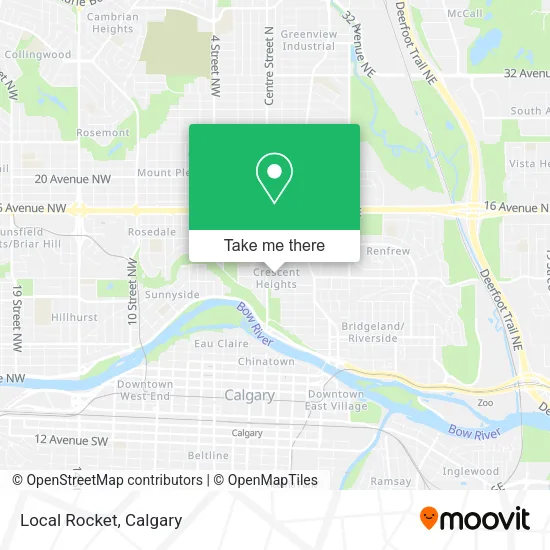 Local Rocket map