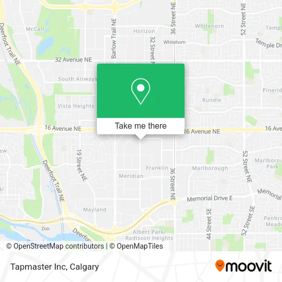 Tapmaster Inc map