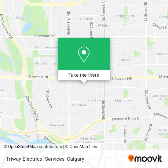 Triway Electrical Services map