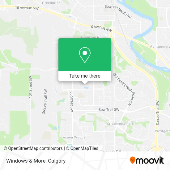 Windows & More map