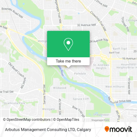 Arbutus Management Consulting LTD map