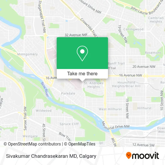 Sivakumar Chandrasekaran MD map