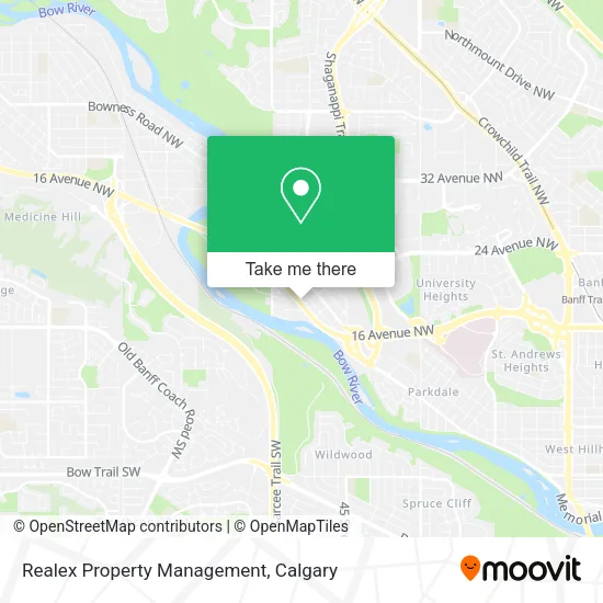 Realex Property Management map