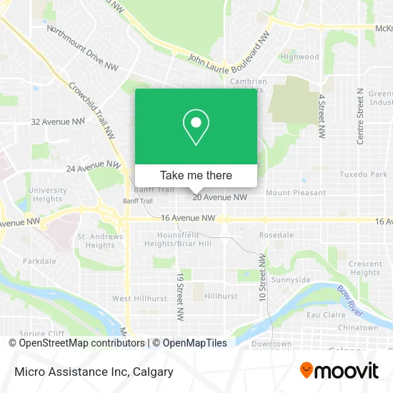 Micro Assistance Inc map
